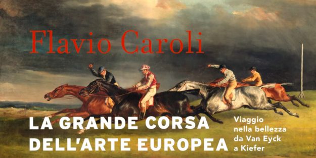 Presentazione Flavio Caroli Quadro con corsa di cavalli