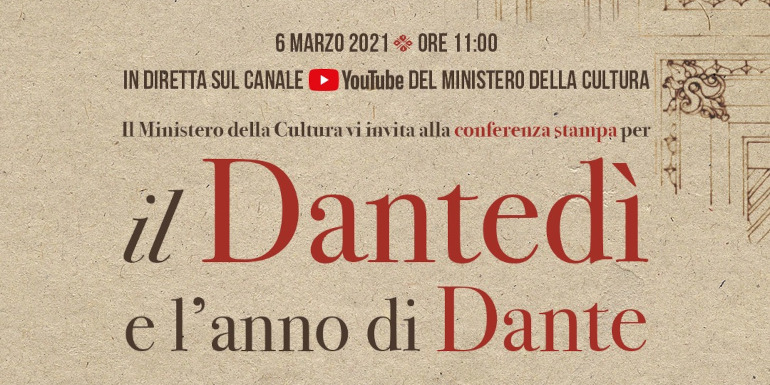 Conferenza stampa do presentazione del dantedì